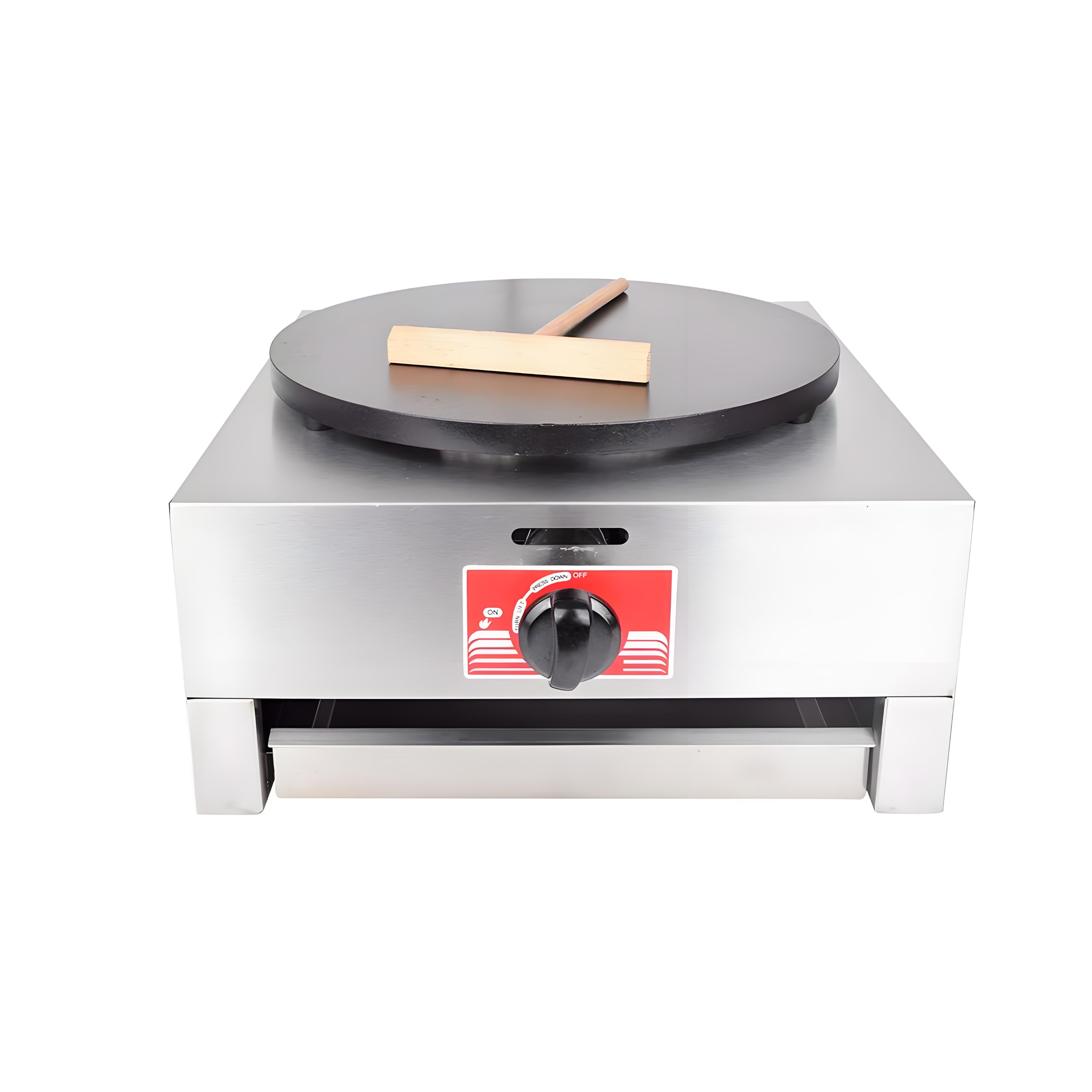 Crepe Maker Non Stick - Commercial Gas Stainless Steel Non-Stick Crepe