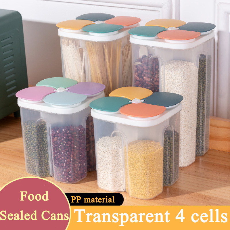 Kitchen Appliances Manufacturers - Kitchen Cereals Storage Box Plastic 4