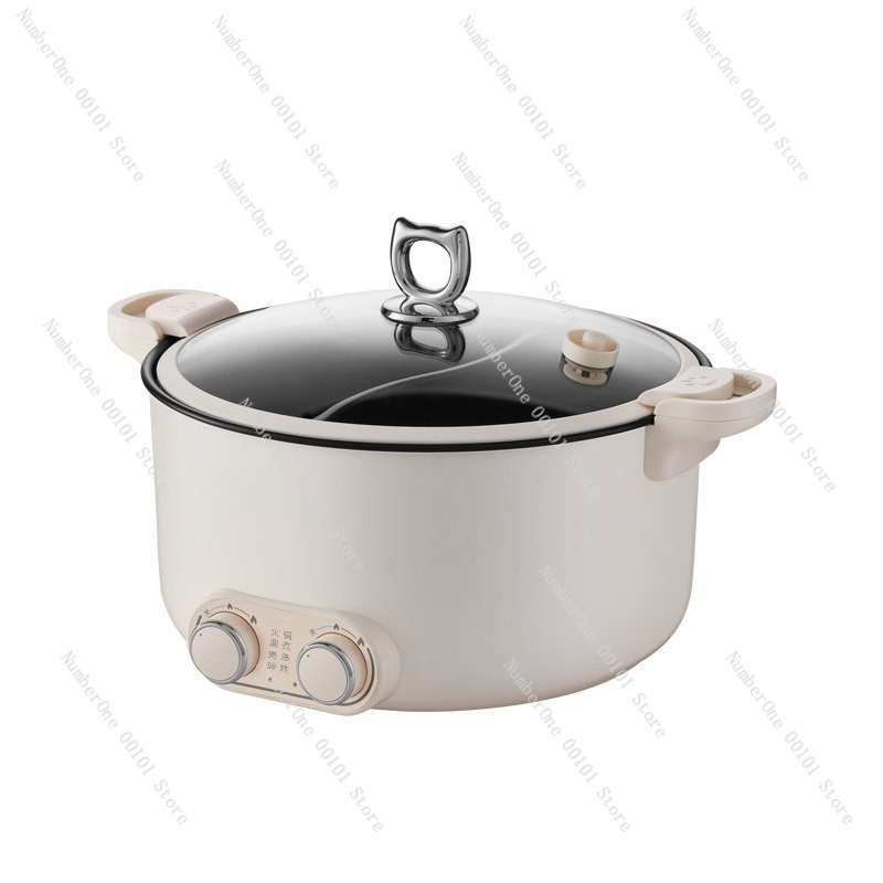 6L 8L Double Pot Electric Hot  - Kitchen Appliances For Home 评论和价格