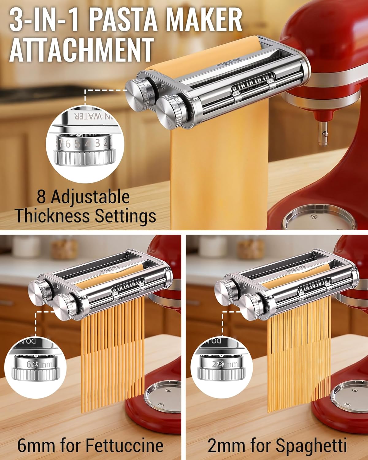 KitchenAid Mixer 3-in-1 Pasta  - Kitchen Appliances Manufacturers 评论和价格