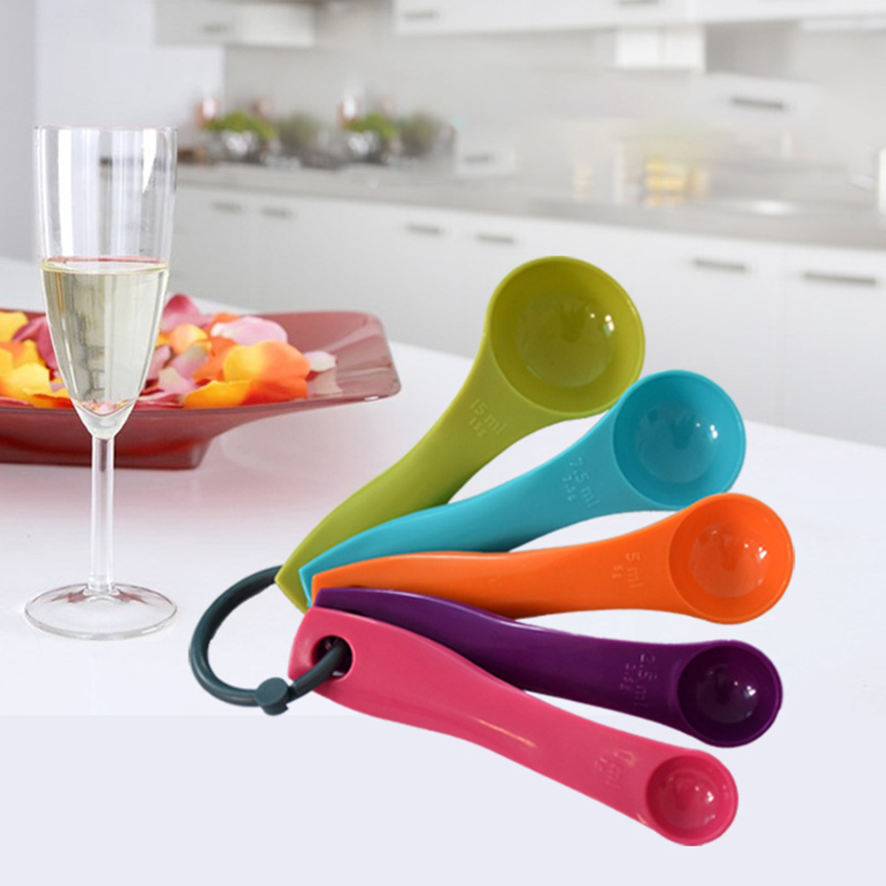5-Piece Colorful Salt Oil Spoo - Kitchen Appliances Manufacturers 评论和价格