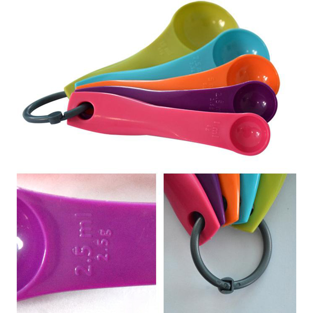5-Piece Colorful Salt Oil Spoo - Kitchen Appliances Manufacturers 评论和价格