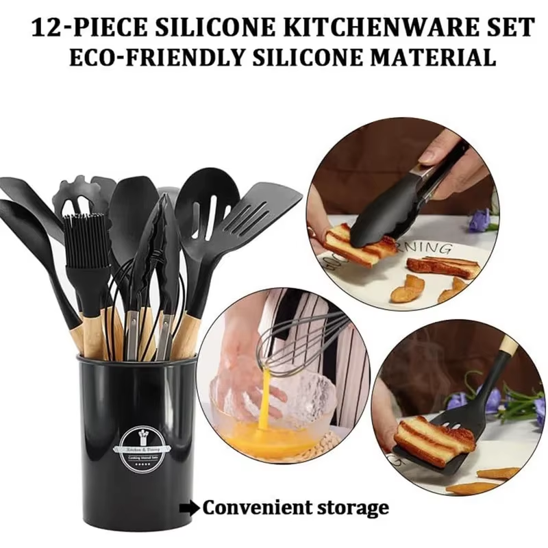 12Pcs Kitchen Utensil Set Sili - Kitchen Appliances Combo 评论和价格