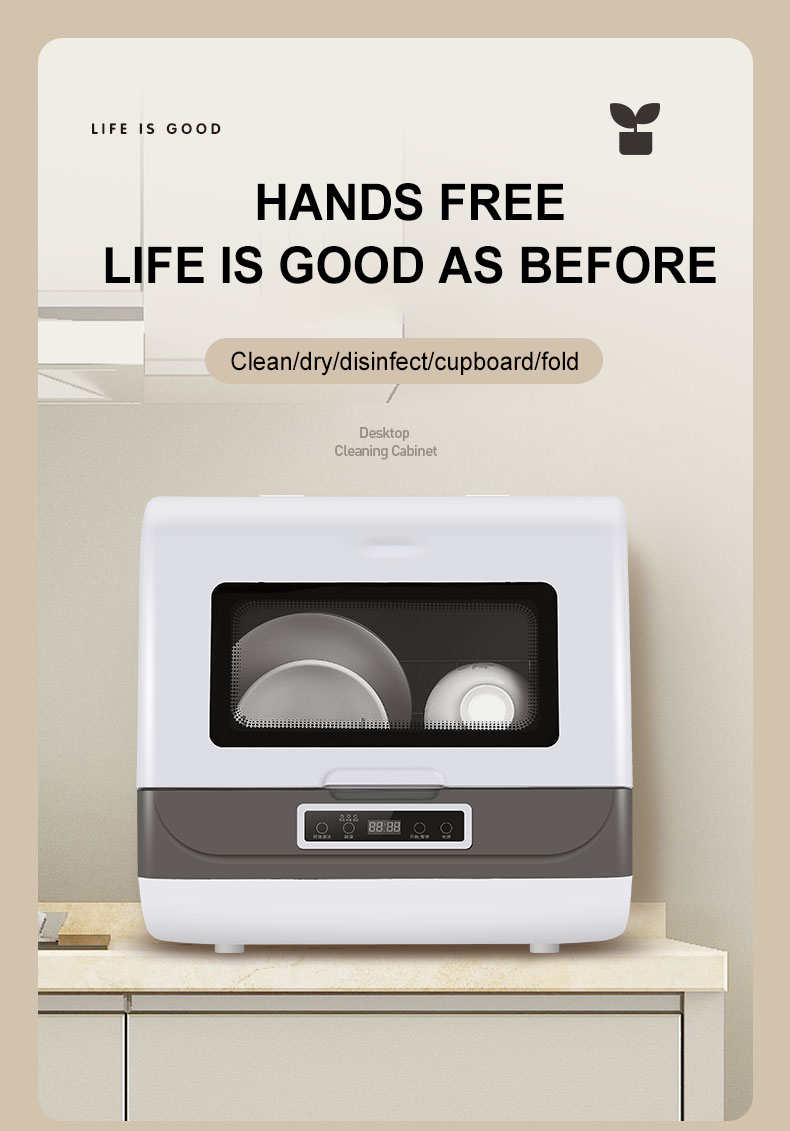 Portable Mini Countertop Dishw - Kitchen Appliances For Home 评论和价格