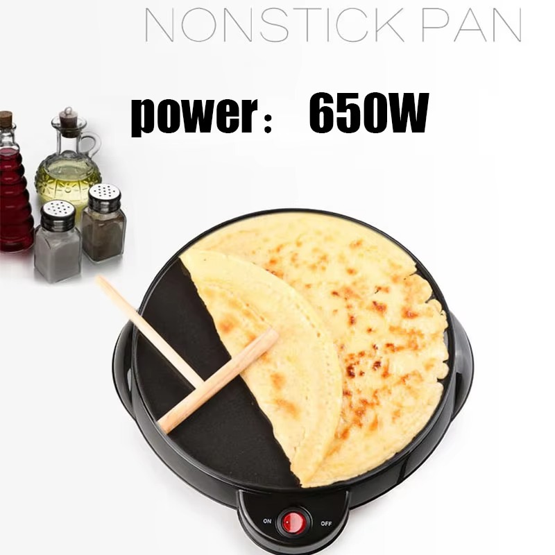 220V 650W Kitchen Electric Cre - Crepe Maker Non Stick 评论和价格