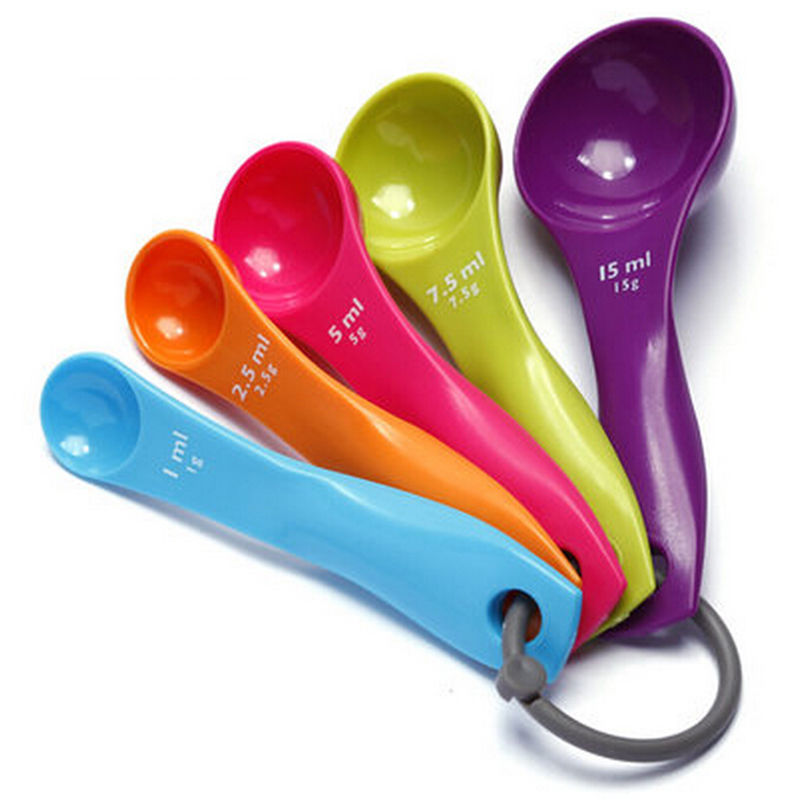 5Pcs Salt Oil Spoon Lovely Kit - Kitchen Appliances Combo 评论和价格