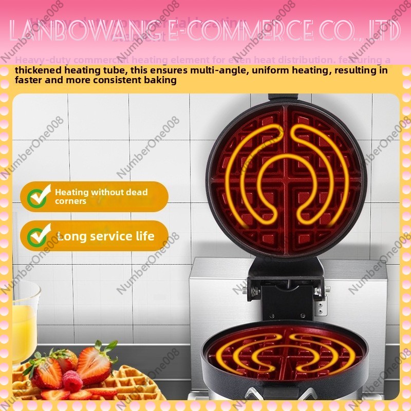 Rotating Waffle Maker Griddle  - Crepe Maker Non Stick 评论和价格