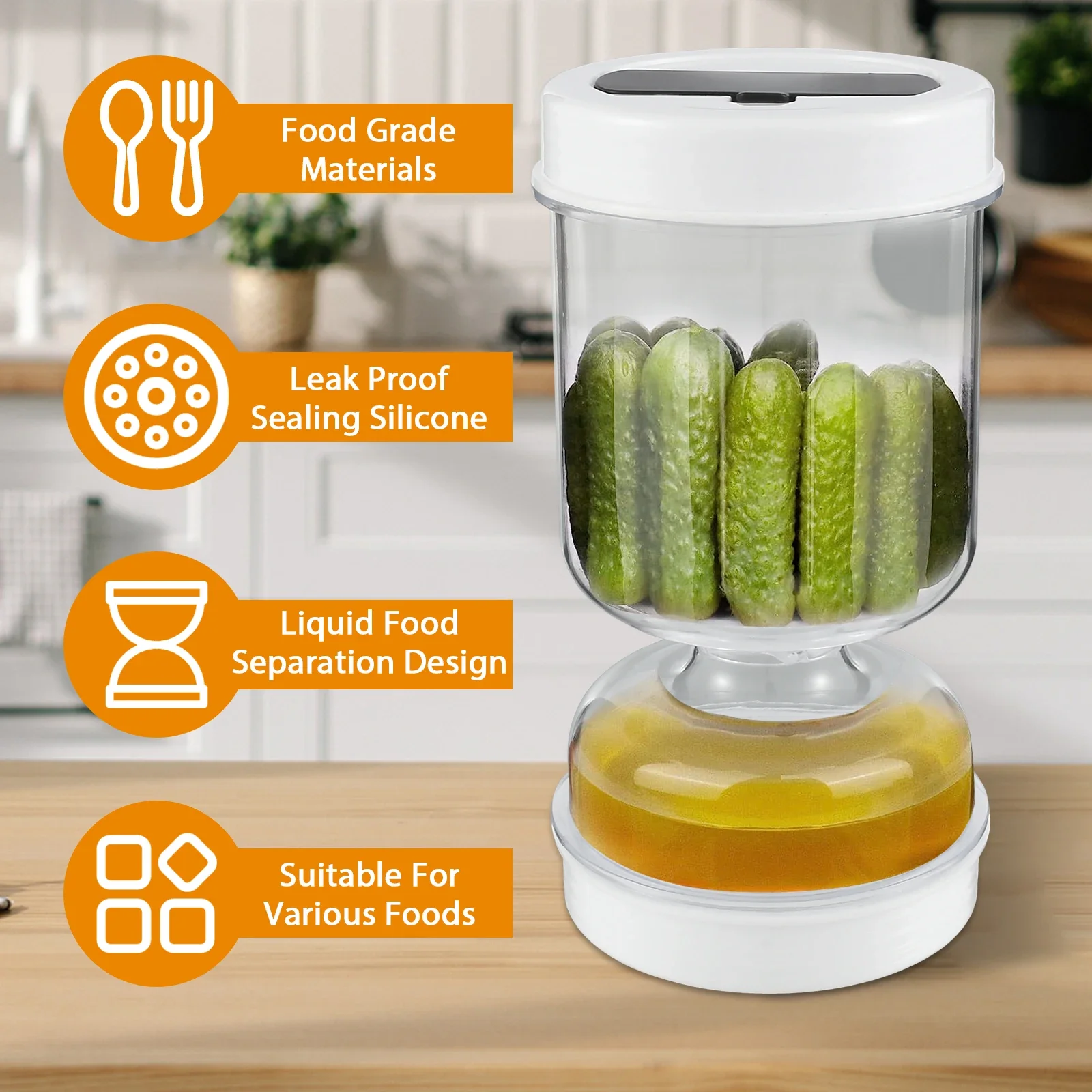 Pickle Container Wet and Dry S - Kitchen Appliances Manufacturers 评论和价格