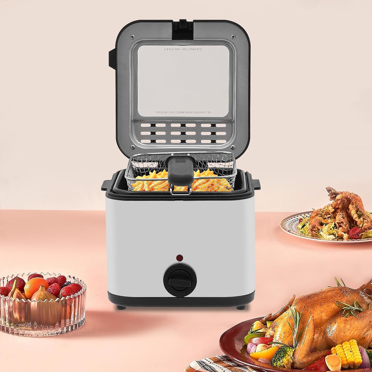 Countertop Electric Deep Fryer - Kitchen Appliances For Home 评论和价格