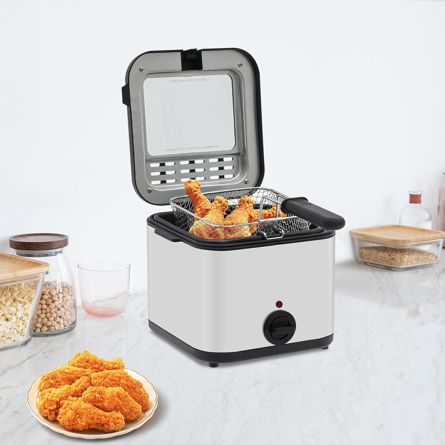 Countertop Electric Deep Fryer - Kitchen Appliances For Home 评论和价格