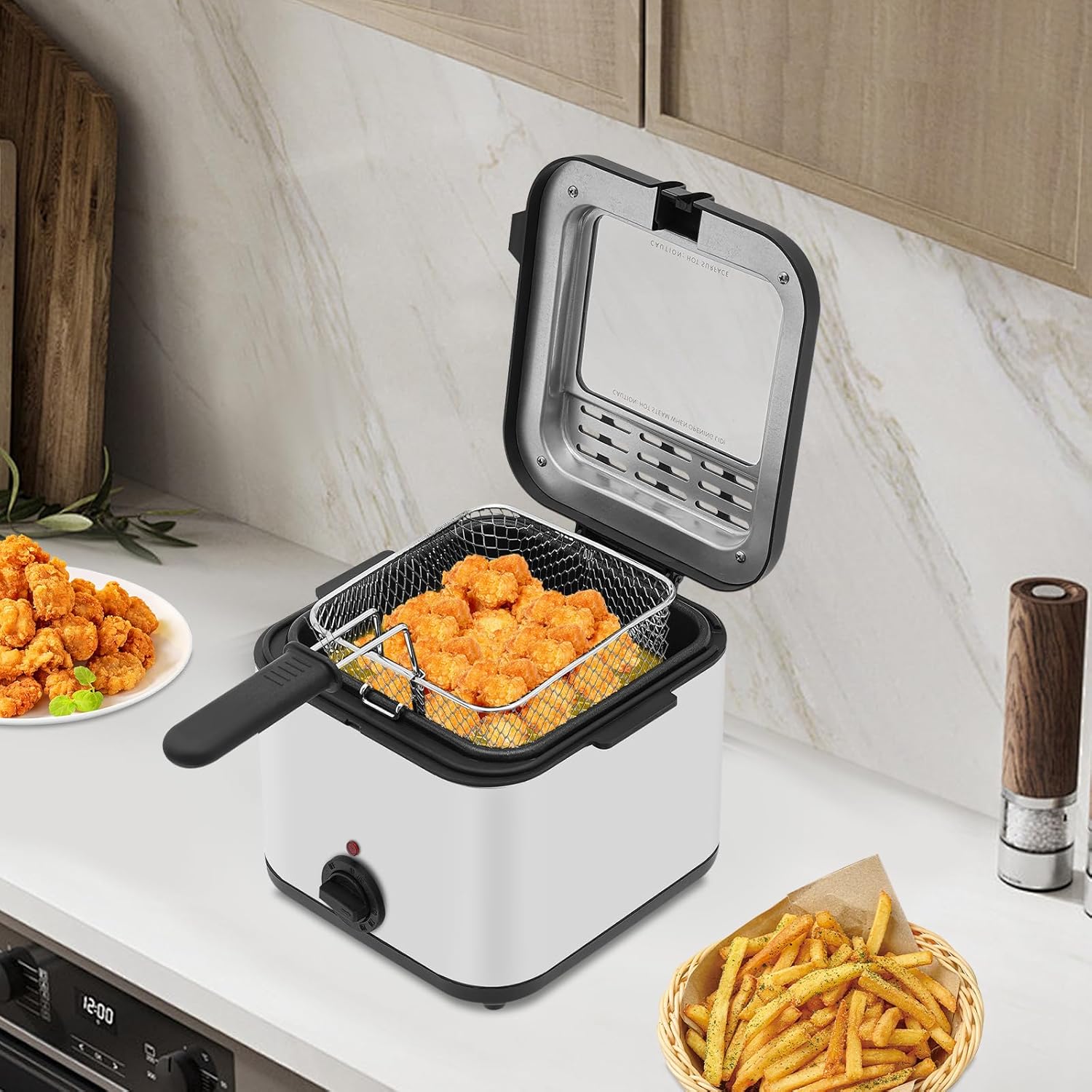 Countertop Electric Deep Fryer - Kitchen Appliances For Home 评论和价格