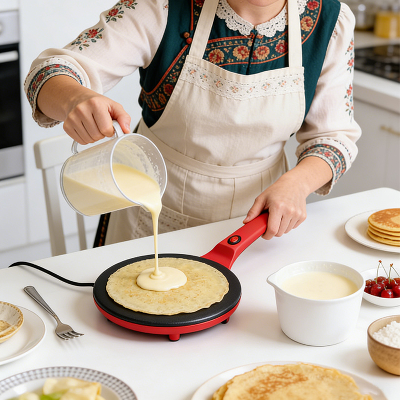 Single-Sided Heating Electric  - Crepe Maker Non Stick 评论和价格