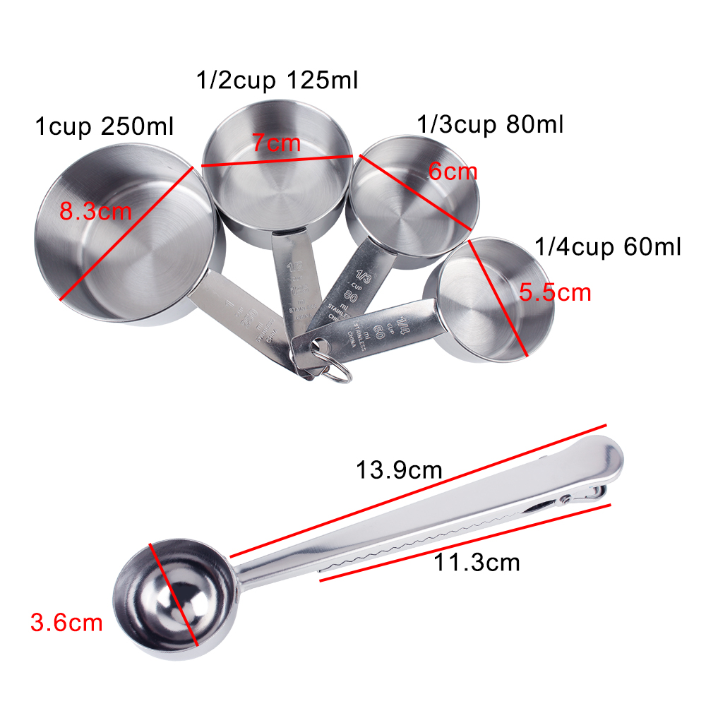 Stackable Measuring Cups and S - Kitchen Appliances Manufacturers 评论和价格