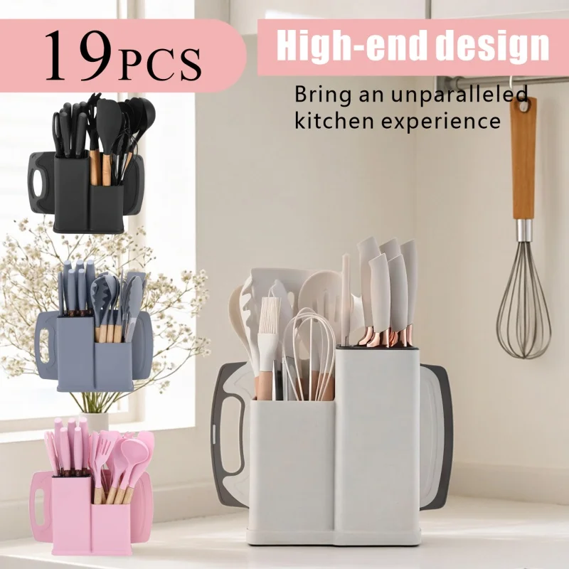 19-in-1 Kitchen Knife & Silico - Kitchen Appliances Combo 评论和价格