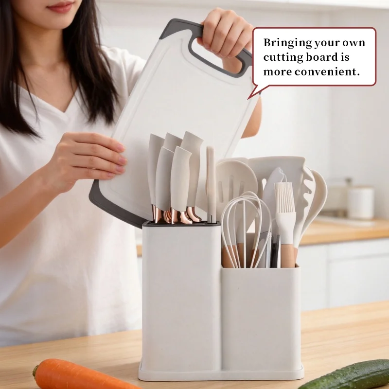 19-in-1 Kitchen Knife & Silico - Kitchen Appliances Combo 评论和价格