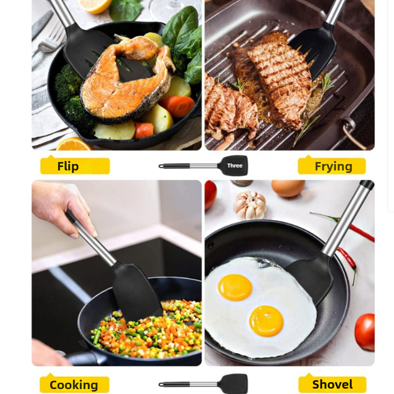 1/2Pcs Silicone Spatula Set He - Kitchen Appliances Combo 评论和价格