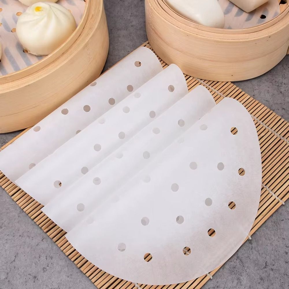 100Pcs Steamed Paper Steamed B - Kitchen Appliances For Restaurant 评论和价格